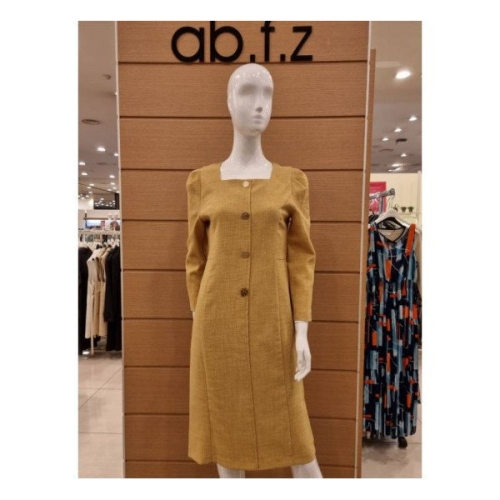 Ab.f.z NC엑스코 스퀘어넥 단추포인트 정장원피스 afu3oo03h