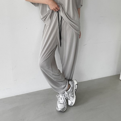 아이우먼 베이직스판조거팬츠 EZE528M107 빅사이즈