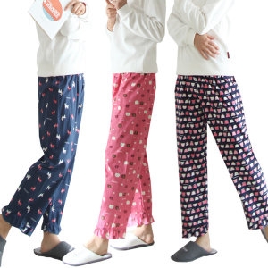 슬레진저 국산 특면100 캐릭터 여성 잠옷 바지 파자마 홈웨어