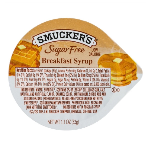 스머커즈 스머커즈 Sugar Breakfast Syrup 32g 100개입