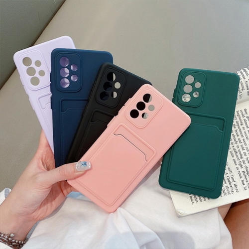 수나르  갤럭시S22 Plus 캔디 컬러 카드 슬롯 실리콘 케이스