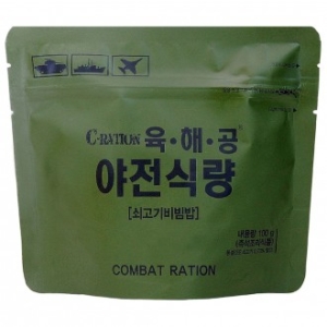 참미푸드  육해공 야전식량 쇠고기 비빔밥 100g