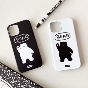 하드케이스 인사하곰 아이폰xr 갤럭시a10e 노트20 v50 아이폰8