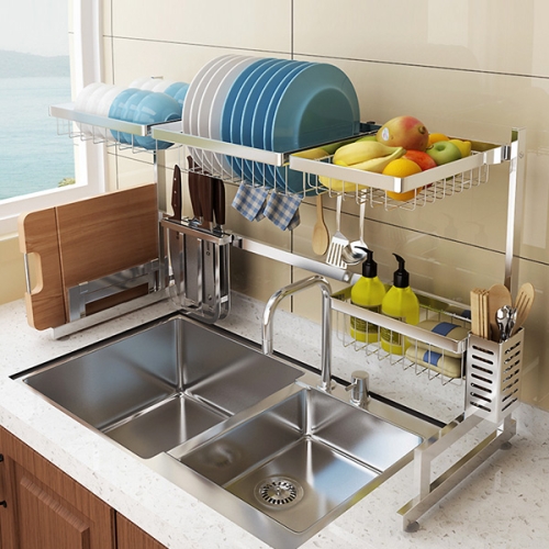 유씨엠  버니 스테인리스 부착식 식기건조대 고급형