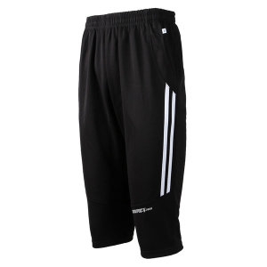 카베리 남성 블랙7부절개두줄 트레이닝복 반바지