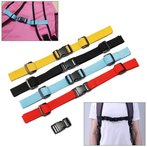 배낭 앞끈 가방가슴끈 가방벨트 클립 백팩 가방흔들림예방 균형 블랙