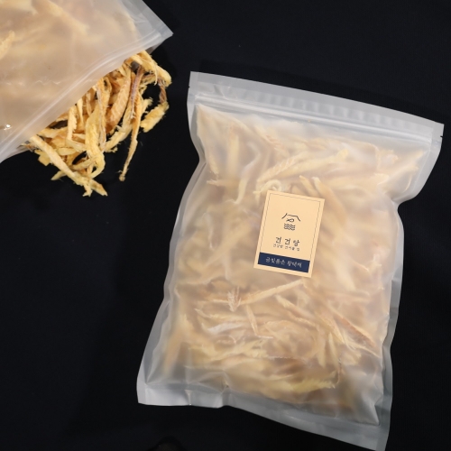 건건당  금빛품은 황태채 500g / 자연건조