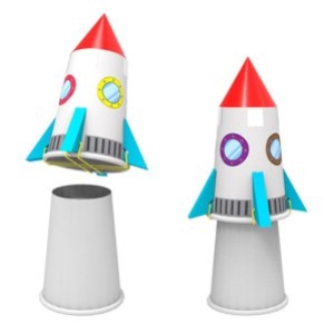 고무줄 점핑로켓 1인용