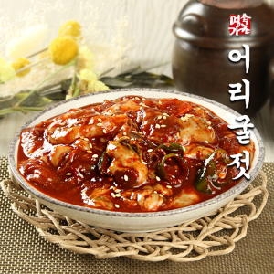 속초명가젓갈  국내산 신선한 굴로 만든 남도식 어리굴젓 600g