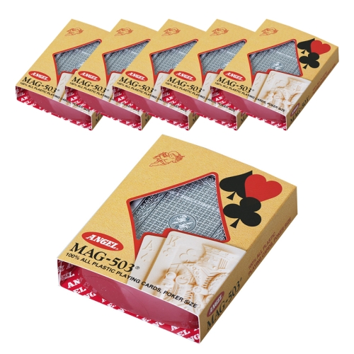 Angel  엔젤포커 포커용 카드 MAG-503 6p세트 혼합색상