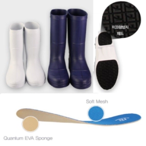 뉴챌린저 EVA 미끄럼방지 방수 위생 장화 W1ED686 W1ED686