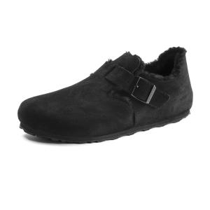 버켄스탁 런던 퍼 블랙 1014960 245  38  좁은발볼  Narrow