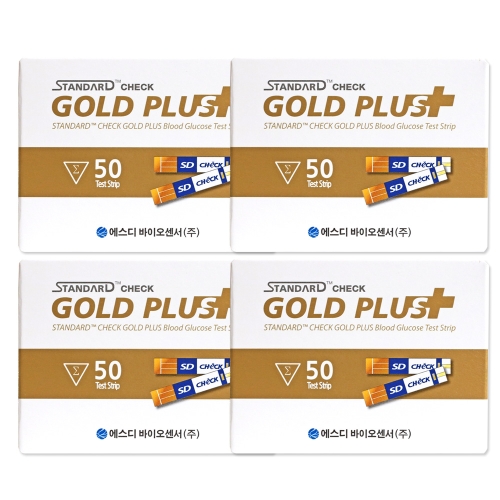 SD바이오센서 SD CHECK 골드플러스 혈당시험지