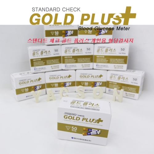 SD바이오센서 SD CHECK 골드플러스 혈당시험지
