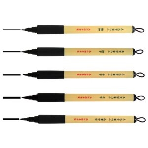 쿠레타케  ZIG 비모지 붓펜 대필