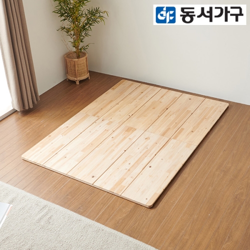 동서가구 팀버 삼나무 원목 침대 프레임 깔판
