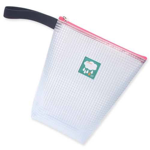 큐트에코 NEW 투명 방수 네임 라벨 보냉 파우치 애플민트 S