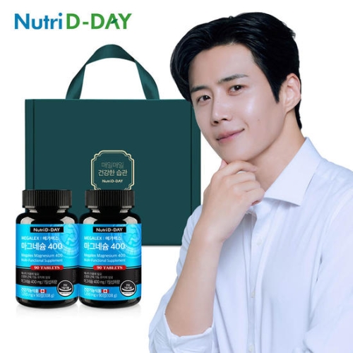 뉴트리디데이 메가렉스 마그네슘 400 90정