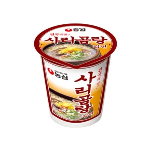 농심  사리곰탕컵 61g