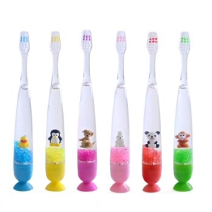 비브라이트 캐릭터 LED 타이머 칫솔 동물친구