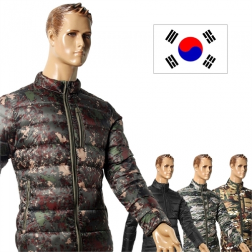 초경량 방한 패딩 디지털 점퍼 군용 밀리터리 깔깔이 P1.디지털 초경량 패딩