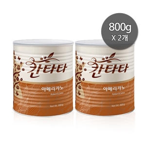 롯데칠성음료  칸타타 아메리카노 분쇄 800g