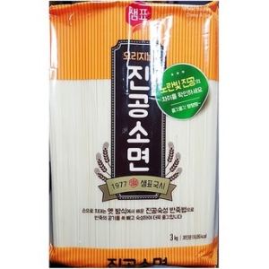대한제분  소면국수 샘표 3K X4 국수 소면 소면국수 국수소면 잔치국수 물국수 비빔국수 골뱅이무침소면 면사리 사리