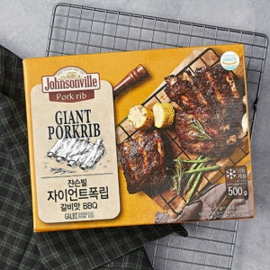 쟌슨빌  자이언트 폭립 갈비맛 BBQ 500g