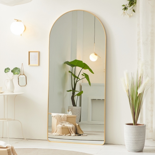 주빌리가구  / 소피아 미드센추리 아치형 전신거울 700/800/900 800골드프레임