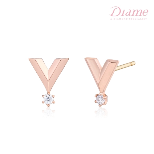아미  다이 끌레비비 14K골드귀걸이 VGE3072S