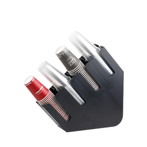 메가커피  오리스타 PC4단 컵홀더 종이컵 디스펜서 4구