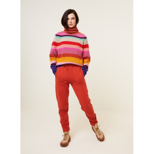 오일릴리 여성 패턴니트_OWBFAKN005