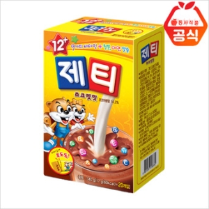 동서식품  제티 초콜릿맛 17g 20개입