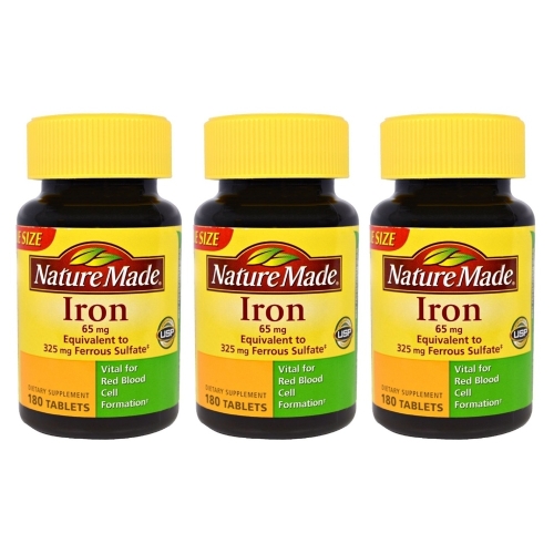 네이처메이드 철분 65mg 180정