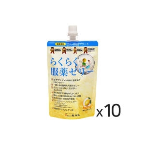 용각산 라쿠라쿠 복약젤리 레몬맛 200g 10개