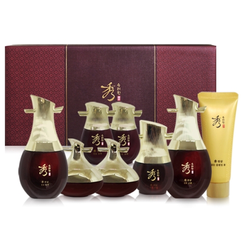 수려한 수 천삼 선유 기초화장품세트 1세트