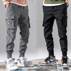 쿠로시오  남성 낚시바지 카고 밴딩