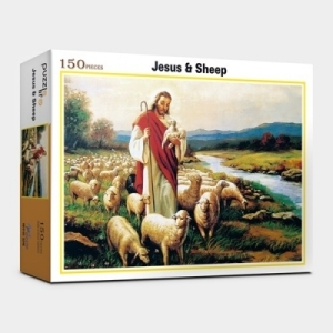 예수와 양  150피스/직소퍼즐/종교/PL281