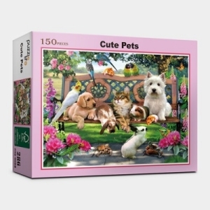 직소퍼즐 150피스 귀여운 애완동물 PL286-퍼즐카페
