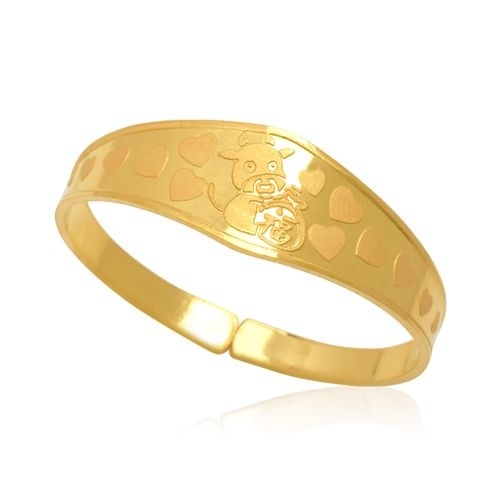 혼골드모아 골드모아 순금 돌팔찌 소띠 11.25g