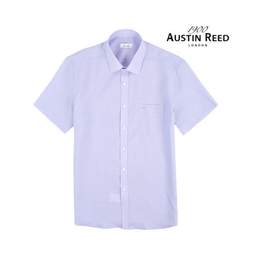 오스틴리드 패턴 잔체크 반팔셔츠-A8DS1211