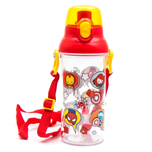 SKATER 다이렉트 스트랩 클린물병 PSB5TR 마블히어로 480ml - 에누리 가격비교