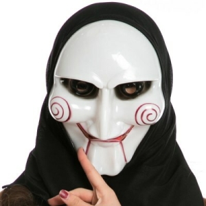 파티쇼  쏘우가면 후드형 파티가면 할로윈 연극 공연 이벤트 공포가면 파티용품 쏘우 캐릭터가면