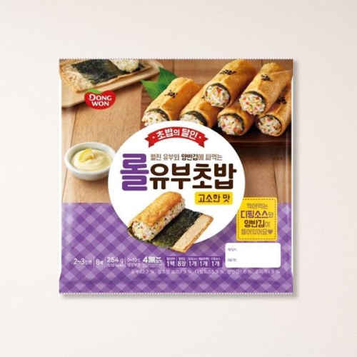 동원F&B 롤 유부초밥 고소한맛 254g [1개] - 에누리 가격비교