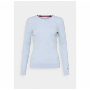 타미힐피거 1635918 Tommy Hilfiger ESS CABLE Jumper breezy blue Tommy Hilf ...