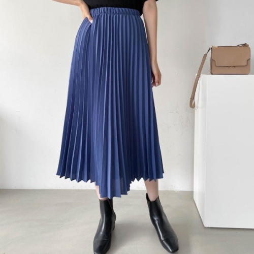 아이우먼 데일리플리츠스커트 EZE728M109 빅사이즈