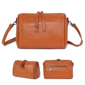 c2h W6D55FC 고급 크로스 데일리 여자 핸드백 정장 가방 브라운