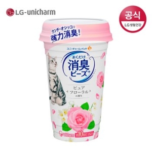 LG유니참 데오토일렛 뿌려쓰는 비즈 탈취제 퓨어 플로럴향 450ml