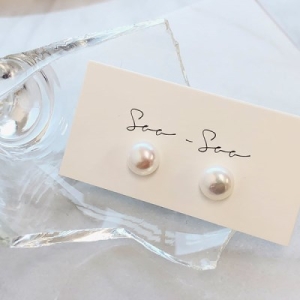 수앤수  네임드 담수진주 실버귀걸이  19ES173