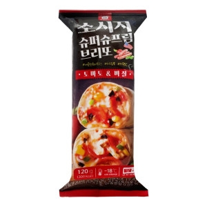 천일식품 천일냉동 소시지슈퍼슈프림브리또120G
